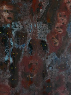 PURGATORIO - Astrazione marrone di anime morte tra paradiso e inferno