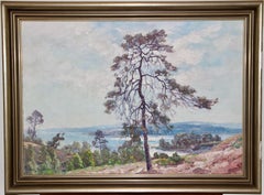 Willy Herrmann, Seascape. Landscape Painting. Oil on Canvas.