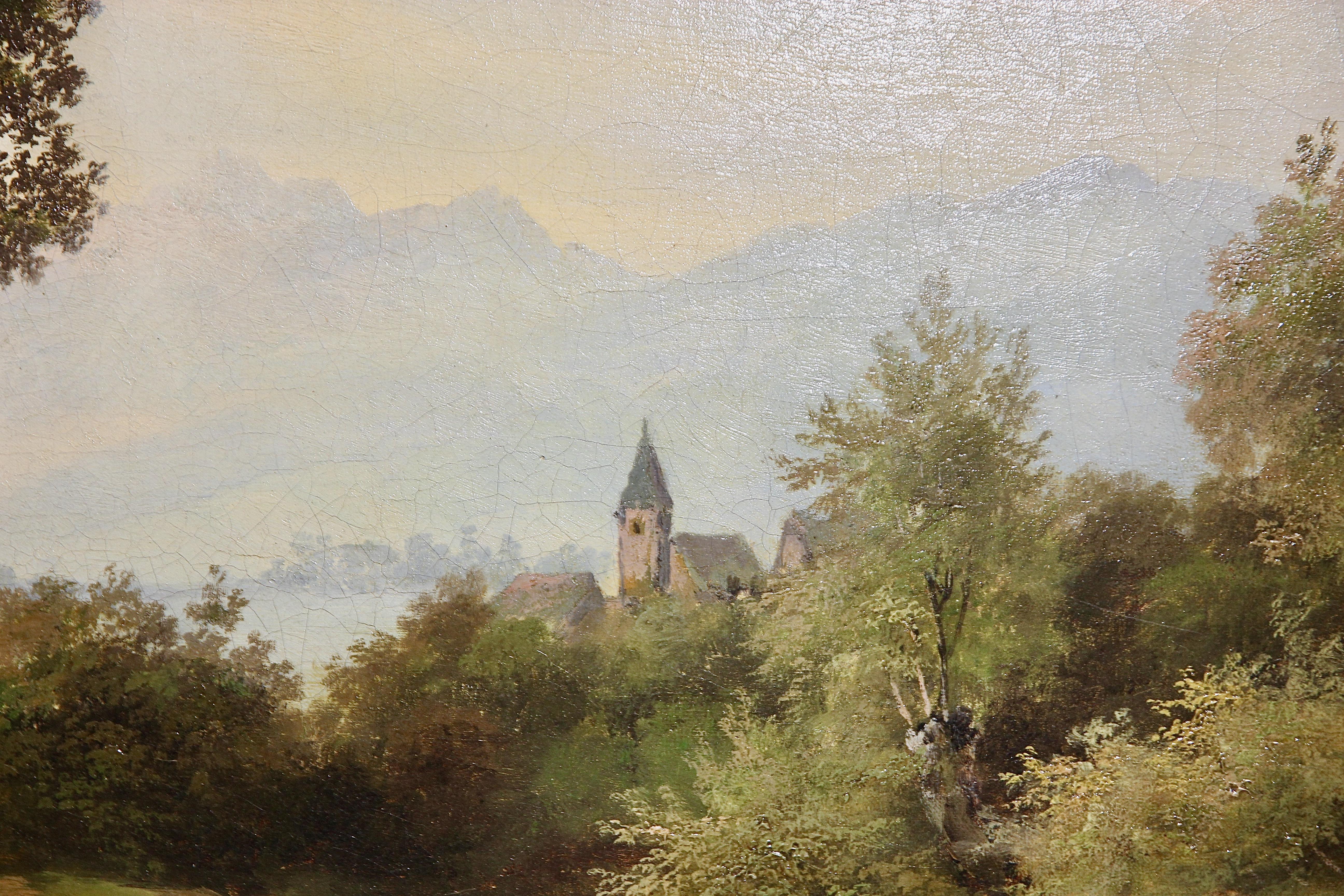 peinture romantique paysage