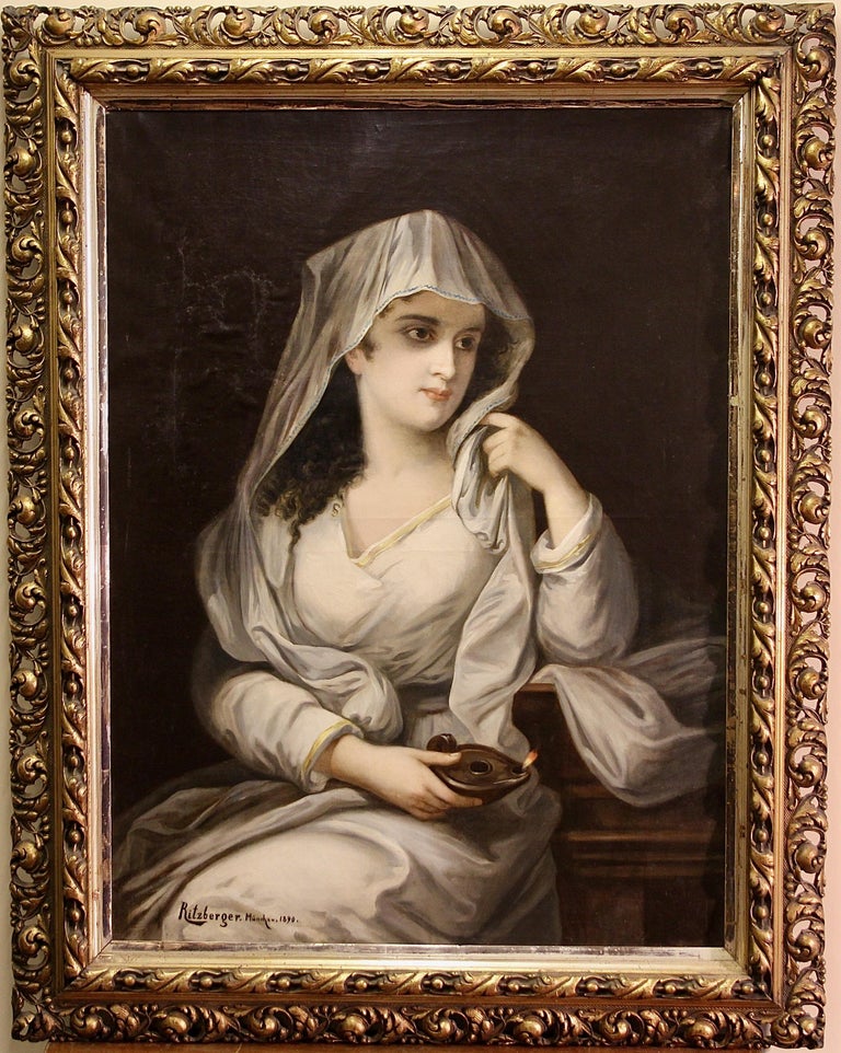 絵画 Albert Ritzberger 2000×1330 Albert Ritzberger - 19th century Painting by Albert