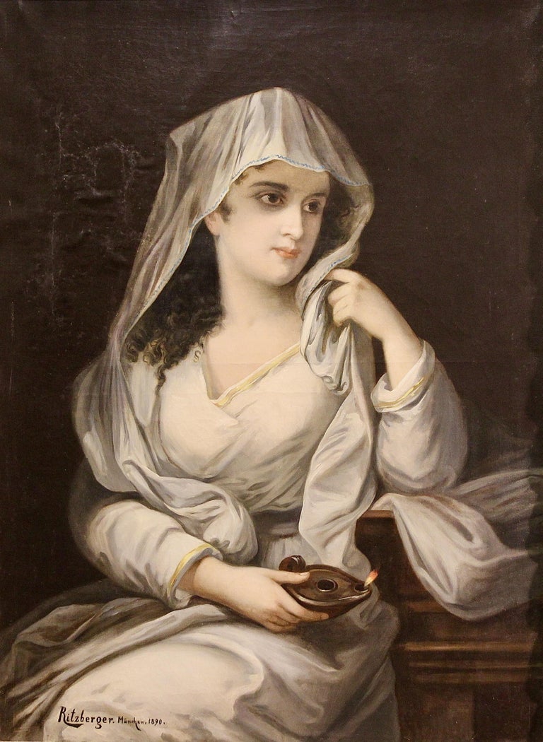 Albert Ritzberger - 19th century Painting by Albert