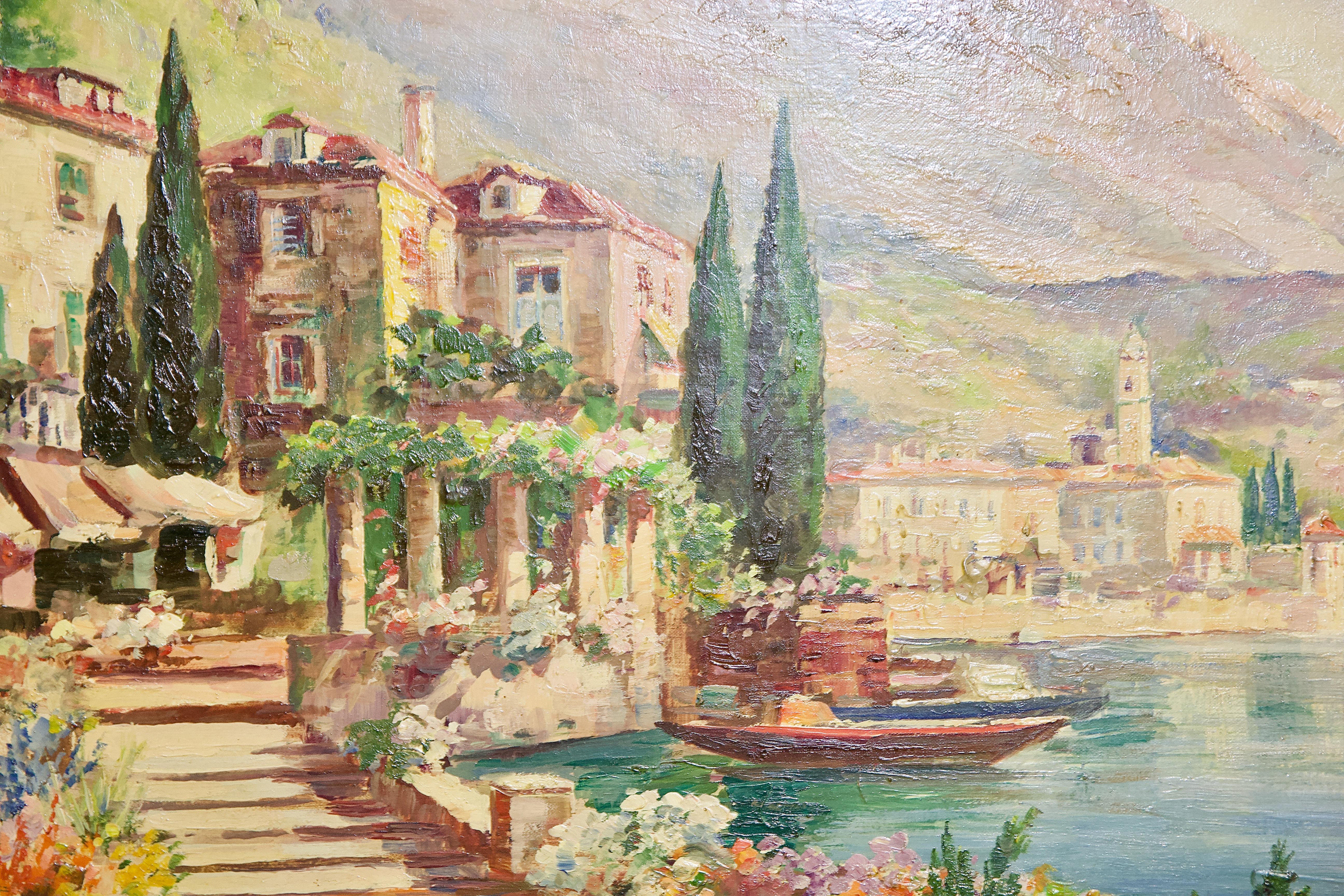 oil painting italy