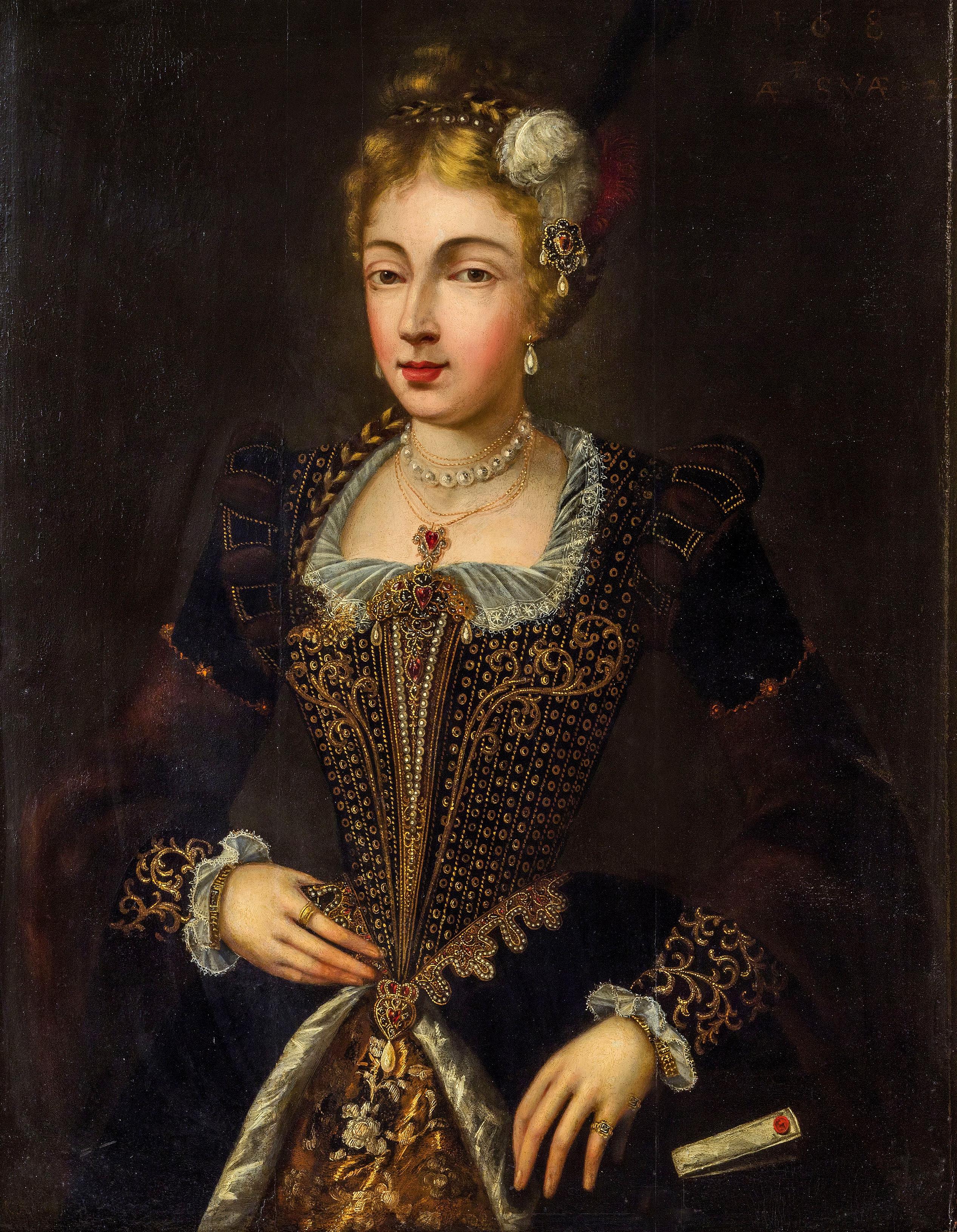 portrait femme 17ème siècle