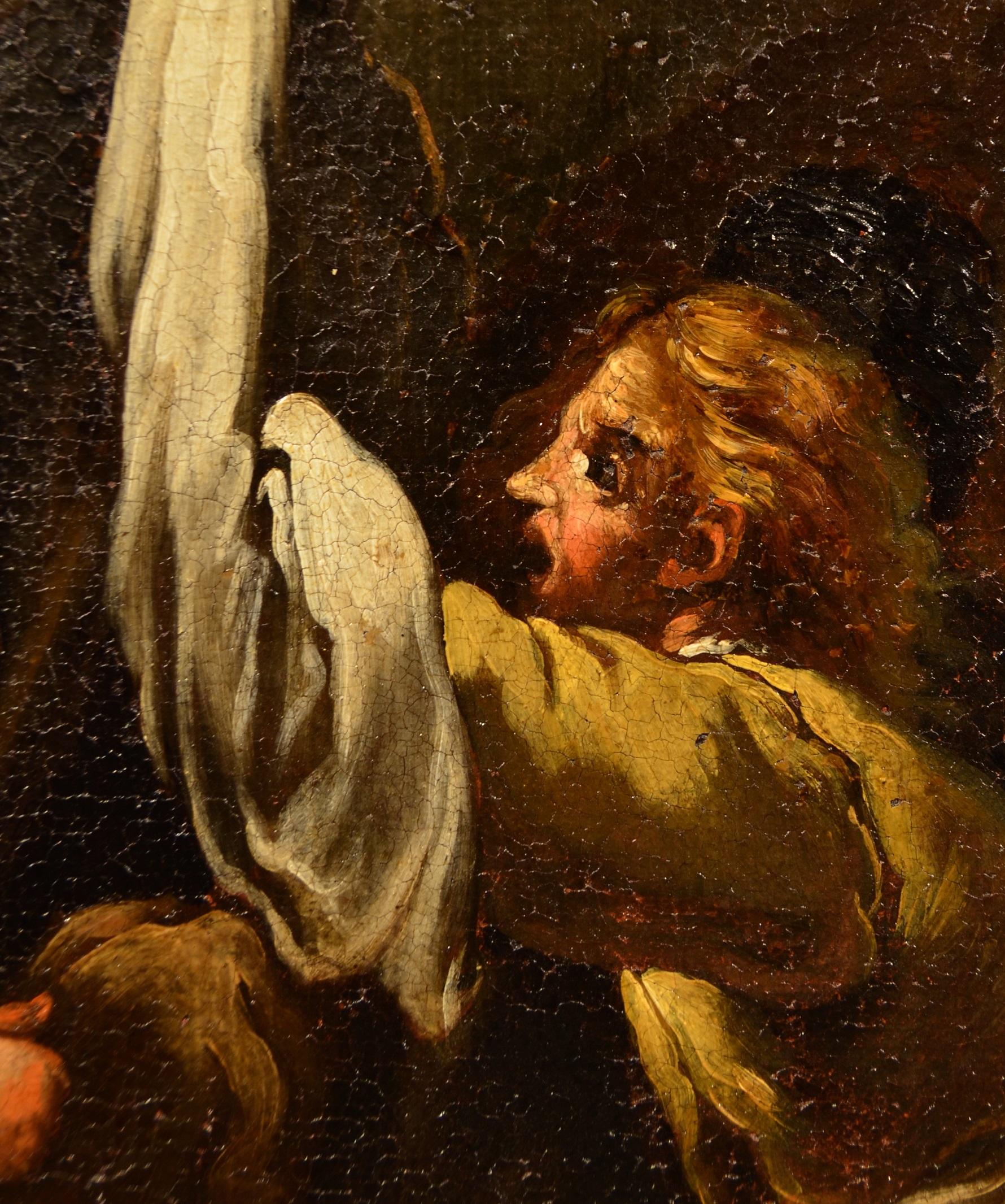 Cross Oil on canvas Paint 17th Century Rembrandt Baroque Jesus Art Quality  5