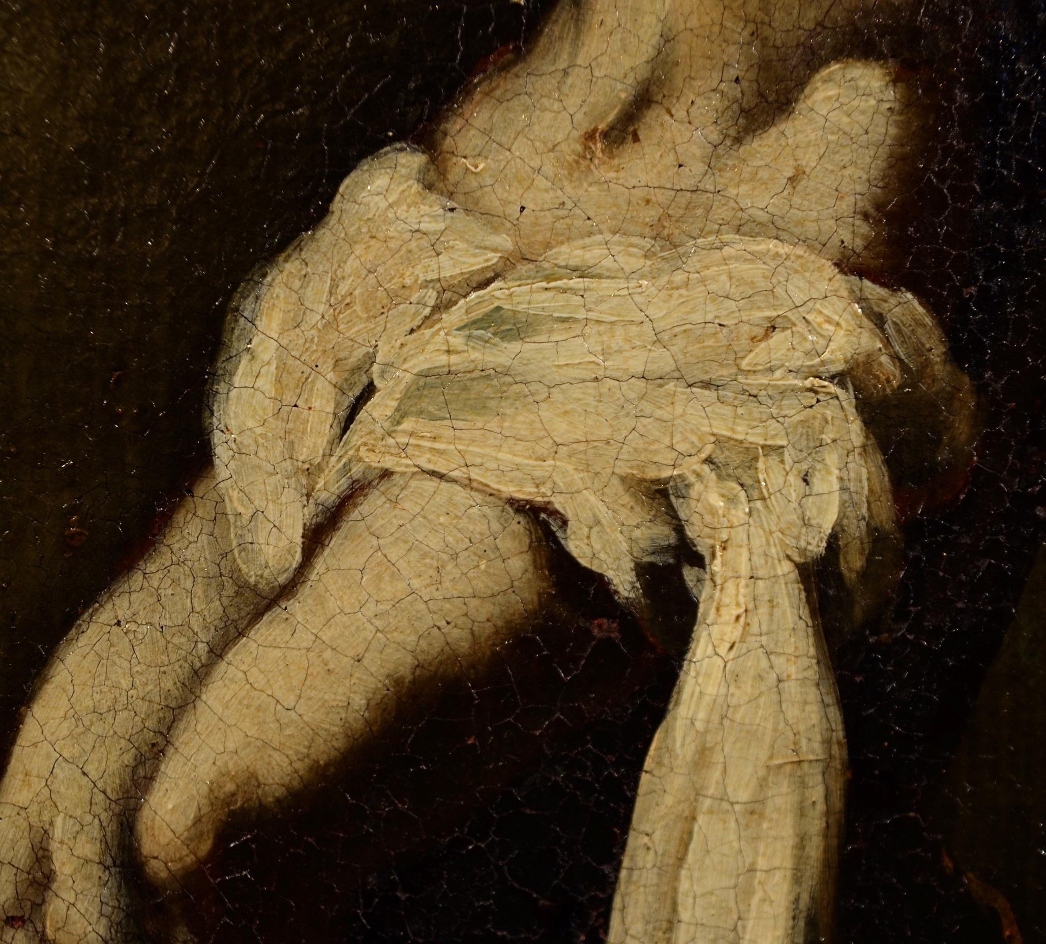 Cross Oil on canvas Paint 17th Century Rembrandt Baroque Jesus Art Quality  8