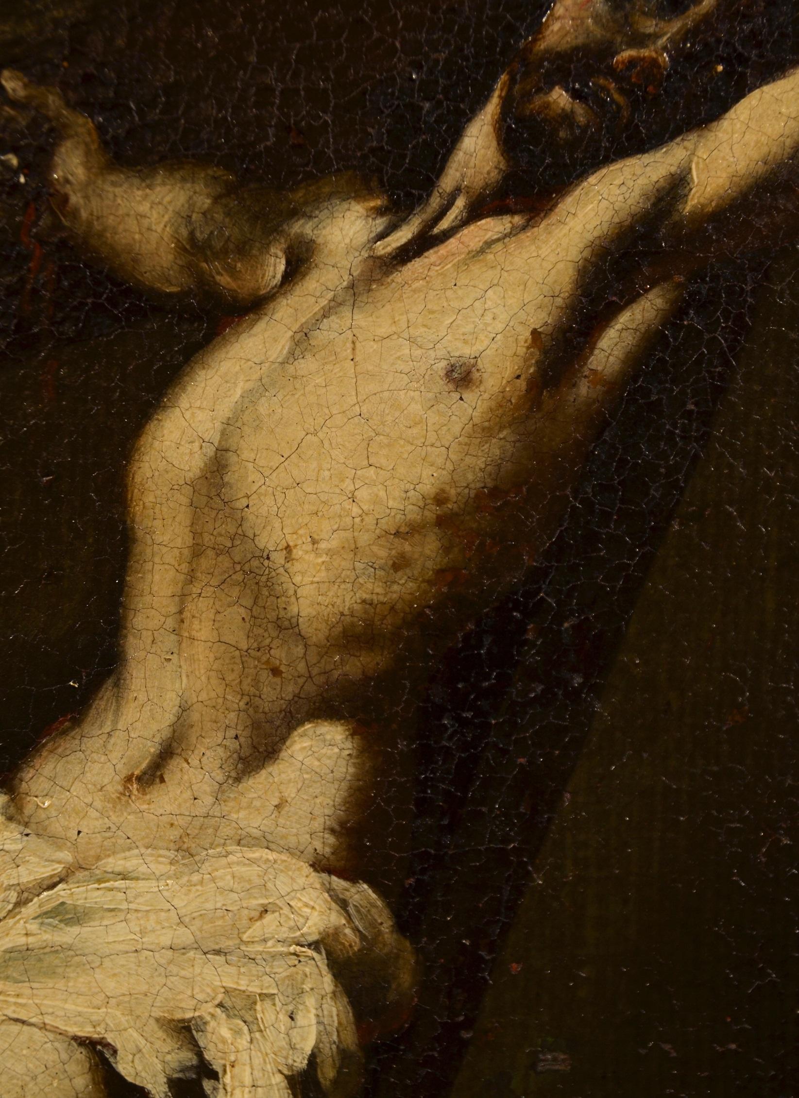 Cross Oil on canvas Paint 17th Century Rembrandt Baroque Jesus Art Quality  9