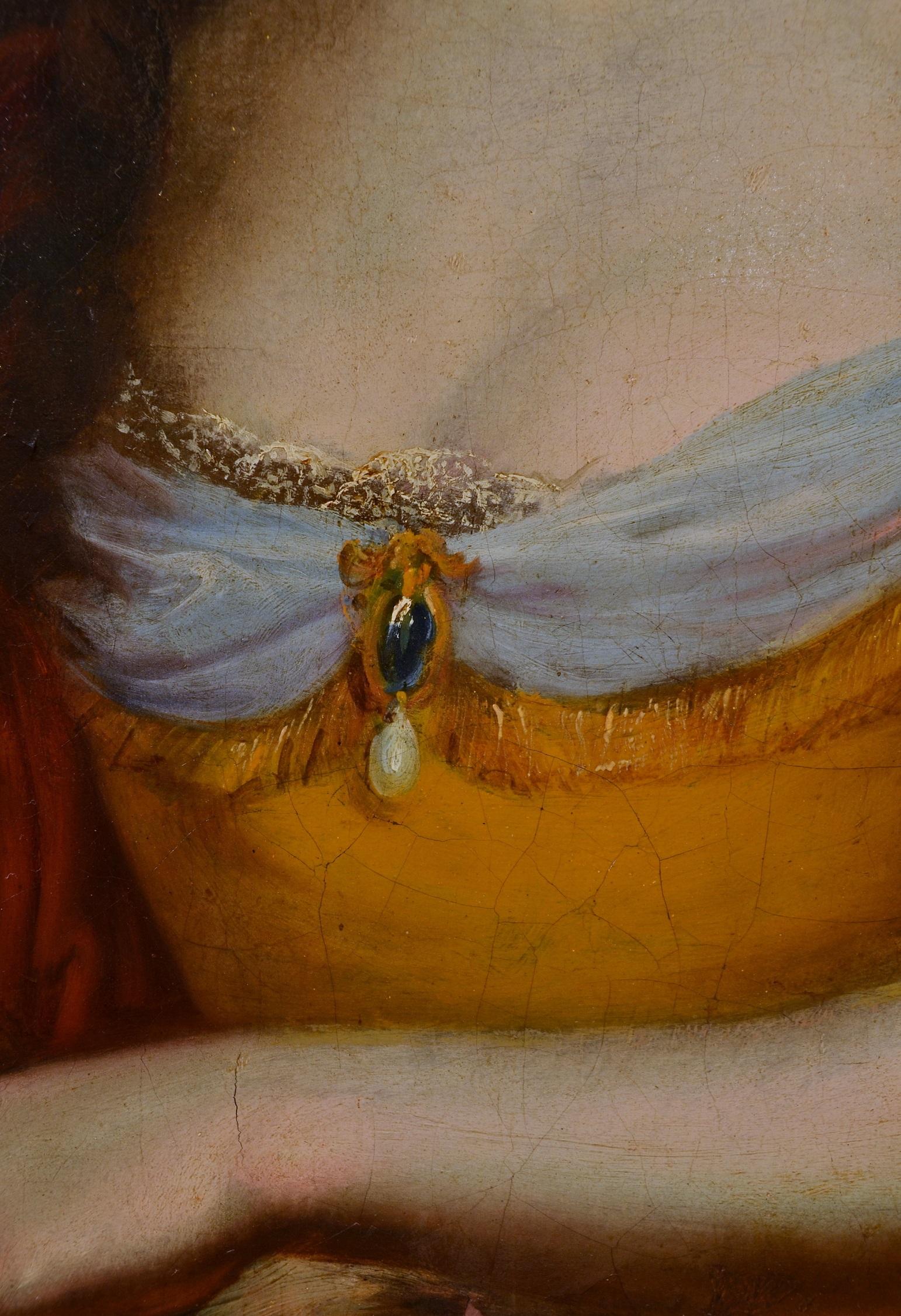 Judith Holopherne Stauder Baroque Paint Oil on canvas Art Italy 17th Century  4