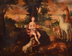 Flemish Old master 16th Century Oil on canvas Paint Pourbus Michelangelo