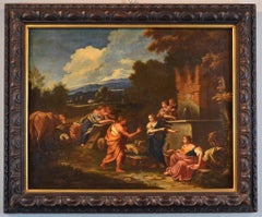 Rebecca Religious Paint Oil on canvas 17th Century Italy Old master Art Quality