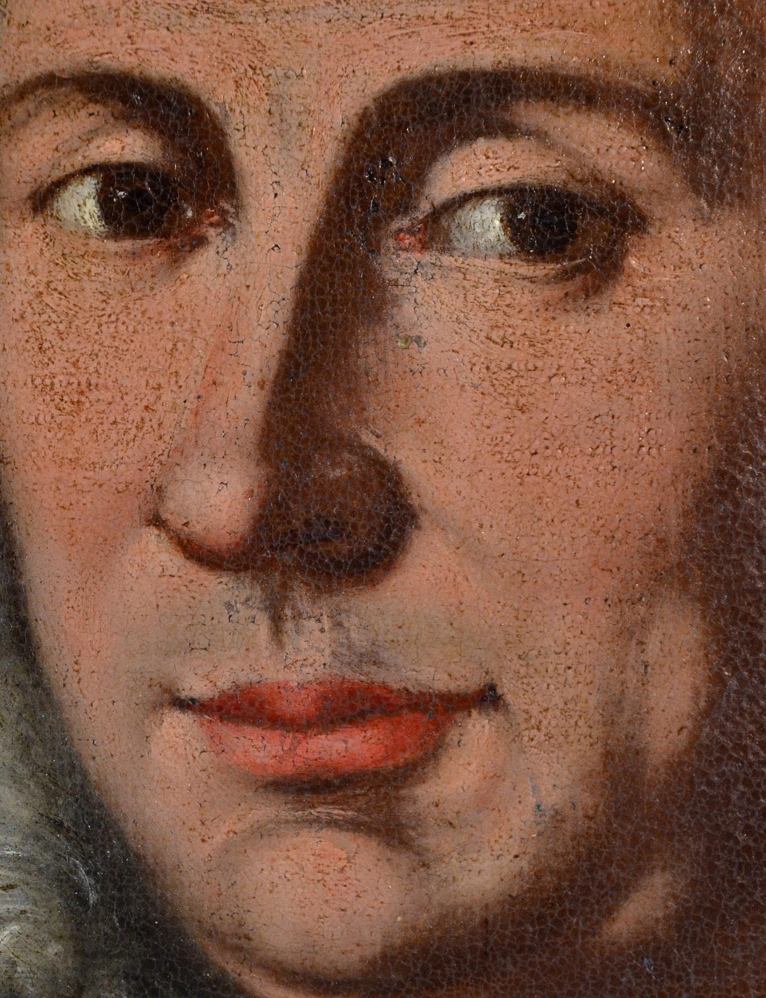 Venetian Gentleman Portrait Paint Oil on canvas 18th Century Italy Baroque Art 5