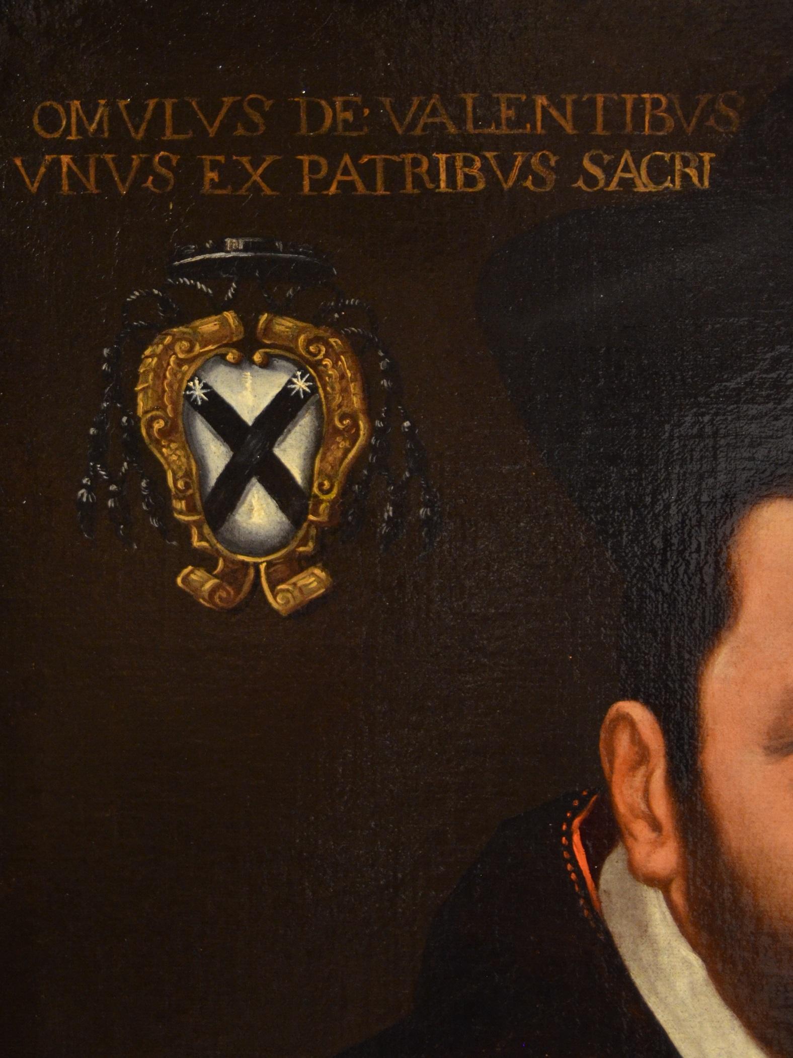 Portrait Paint Oil on canvas Bishop 16/17th Century Italy Raffaello Religious 7