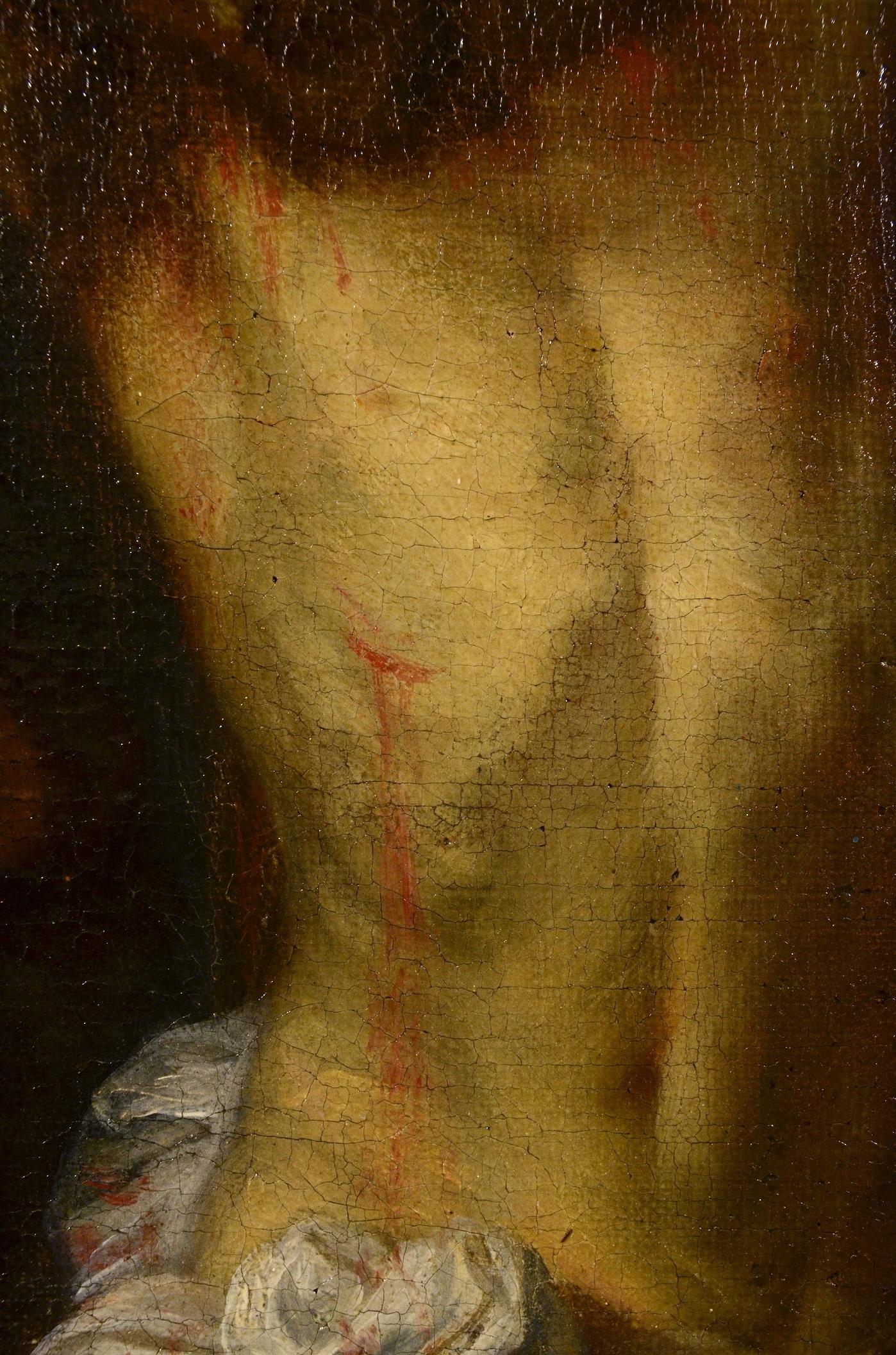 Crucifixion Christ Paint Oil on canvas 17th Century Flandre Leonardo Van Dyck 1