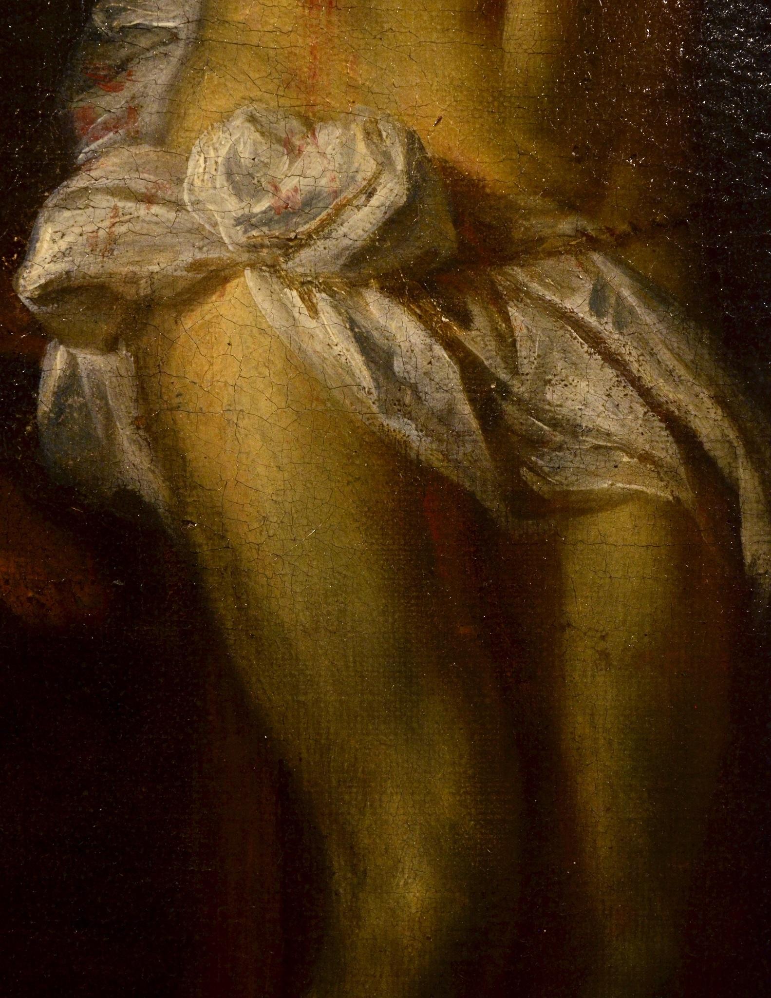 Crucifixion Christ Paint Oil on canvas 17th Century Flandre Leonardo Van Dyck 3