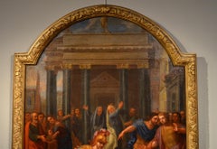 Marco Curzio Venetian school 18th Century, Roma Mythological Oil Paint Italy