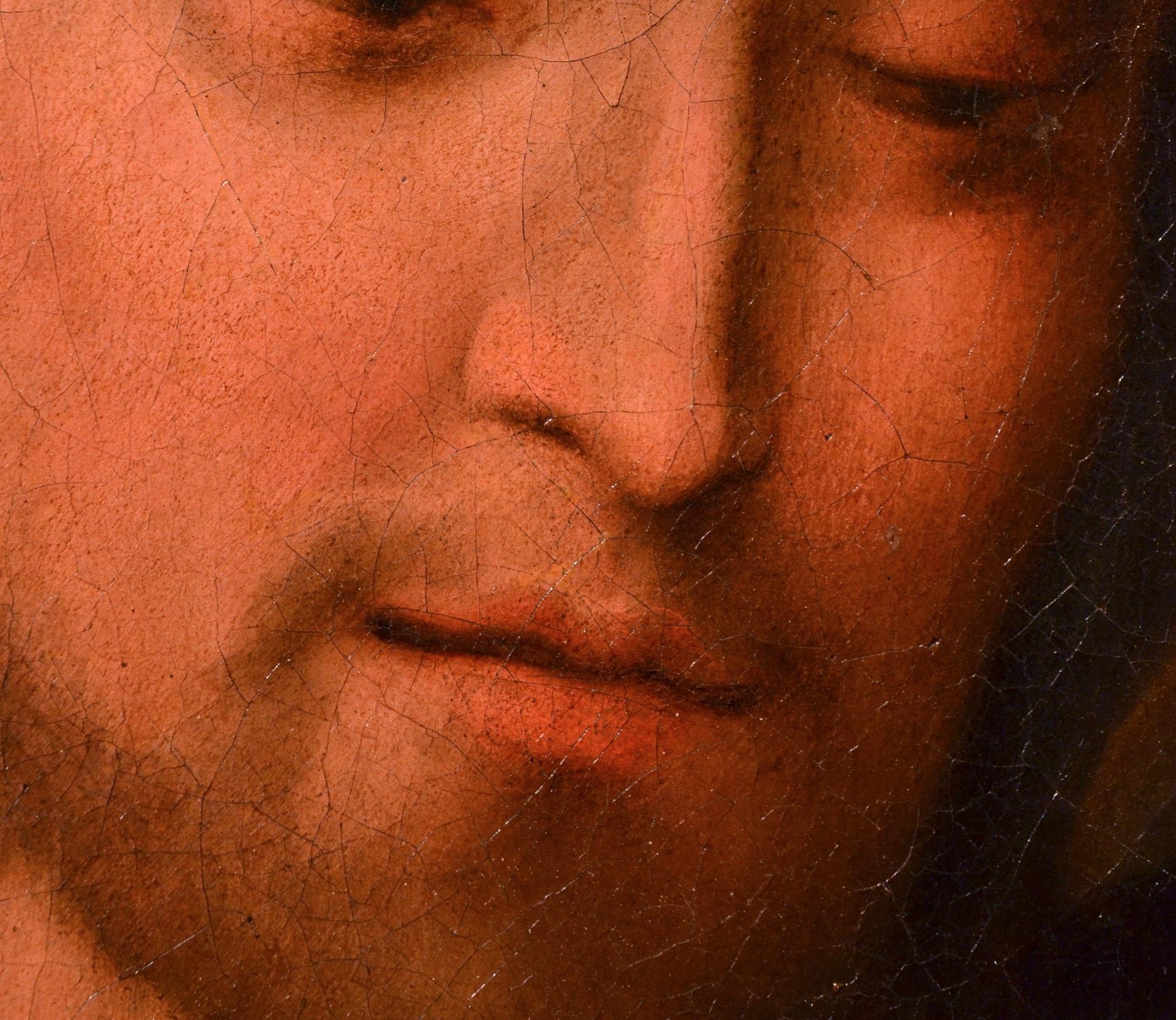 Salvator Mundi 17th Century Leonardo Italy Old master Paint Oil on canvas art 5