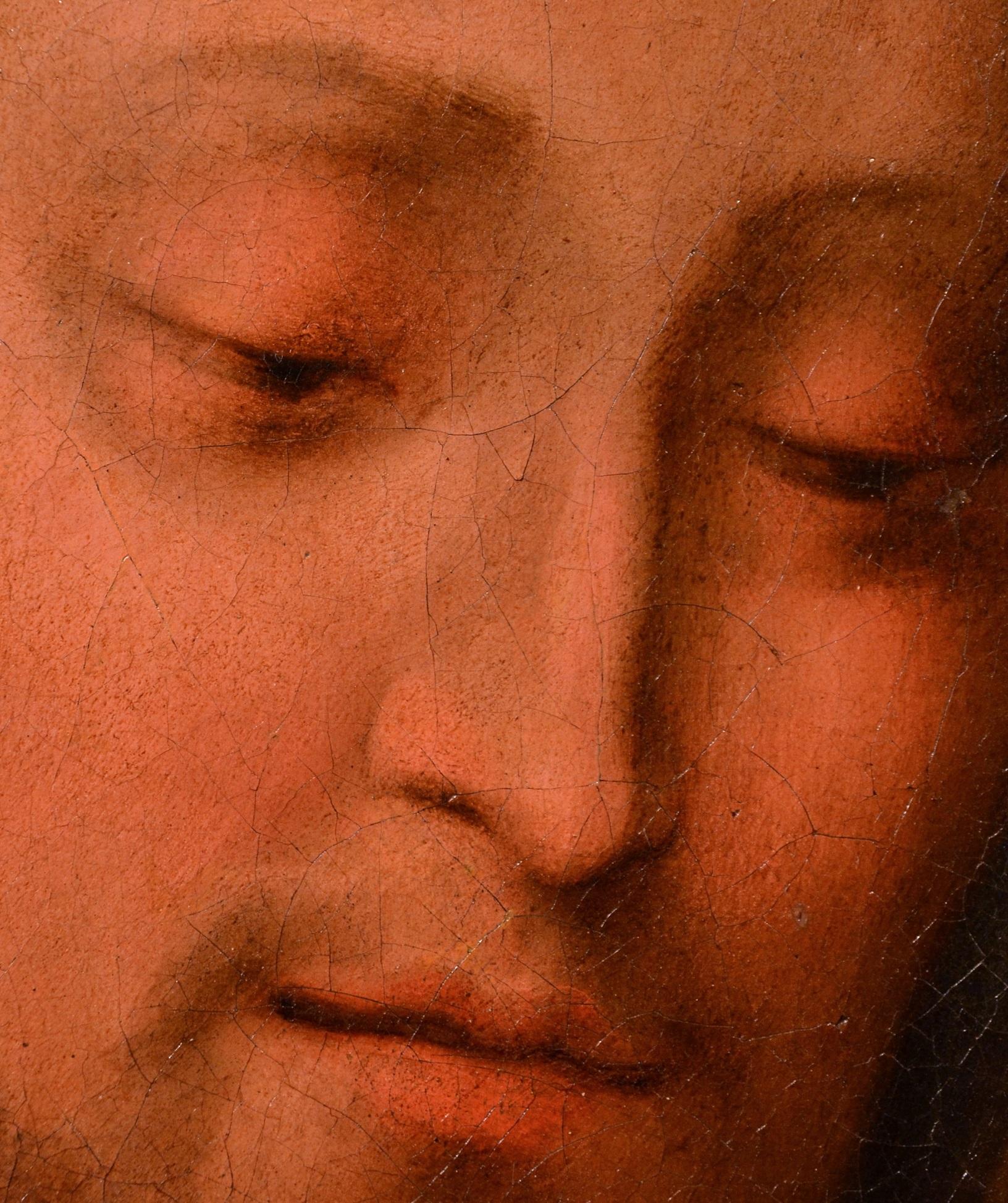 Salvator Mundi 17th Century Leonardo Italy Old master Paint Oil on canvas art 6