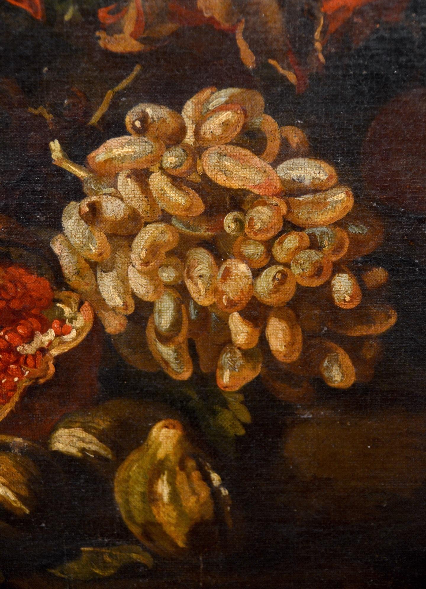 Ascione Stillleben, Öl auf Leinwand, Alter Meister, Barock, 17./18. Jahrhundert, Italien (Alte Meister), Painting, von Aniello Ascione (Naples, news from 1680 to 1708)