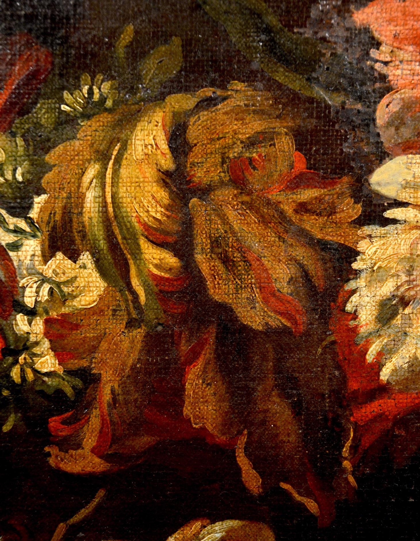 Ascione Stillleben, Öl auf Leinwand, Alter Meister, Barock, 17./18. Jahrhundert, Italien im Angebot 2