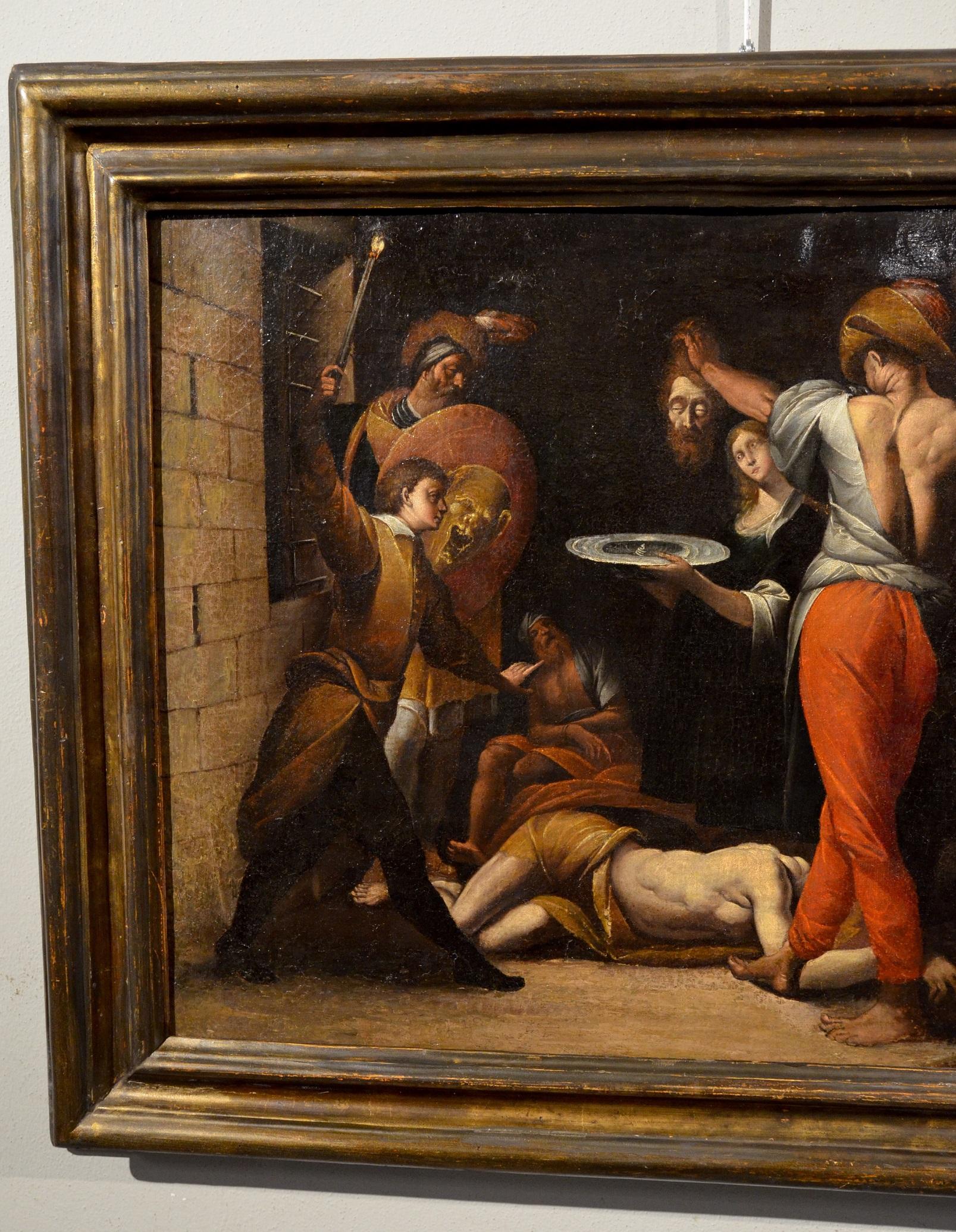Lombard school of the early seventeenth century
Pier Francesco Mazzucchelli, known as Morazzone (Varese 1573 - Piacenza 1626) workshop
Beheading of St. John the Baptist

Oil on canvas, 56 x 78 cm
In an antique frame 74 x 95

We share a work of great