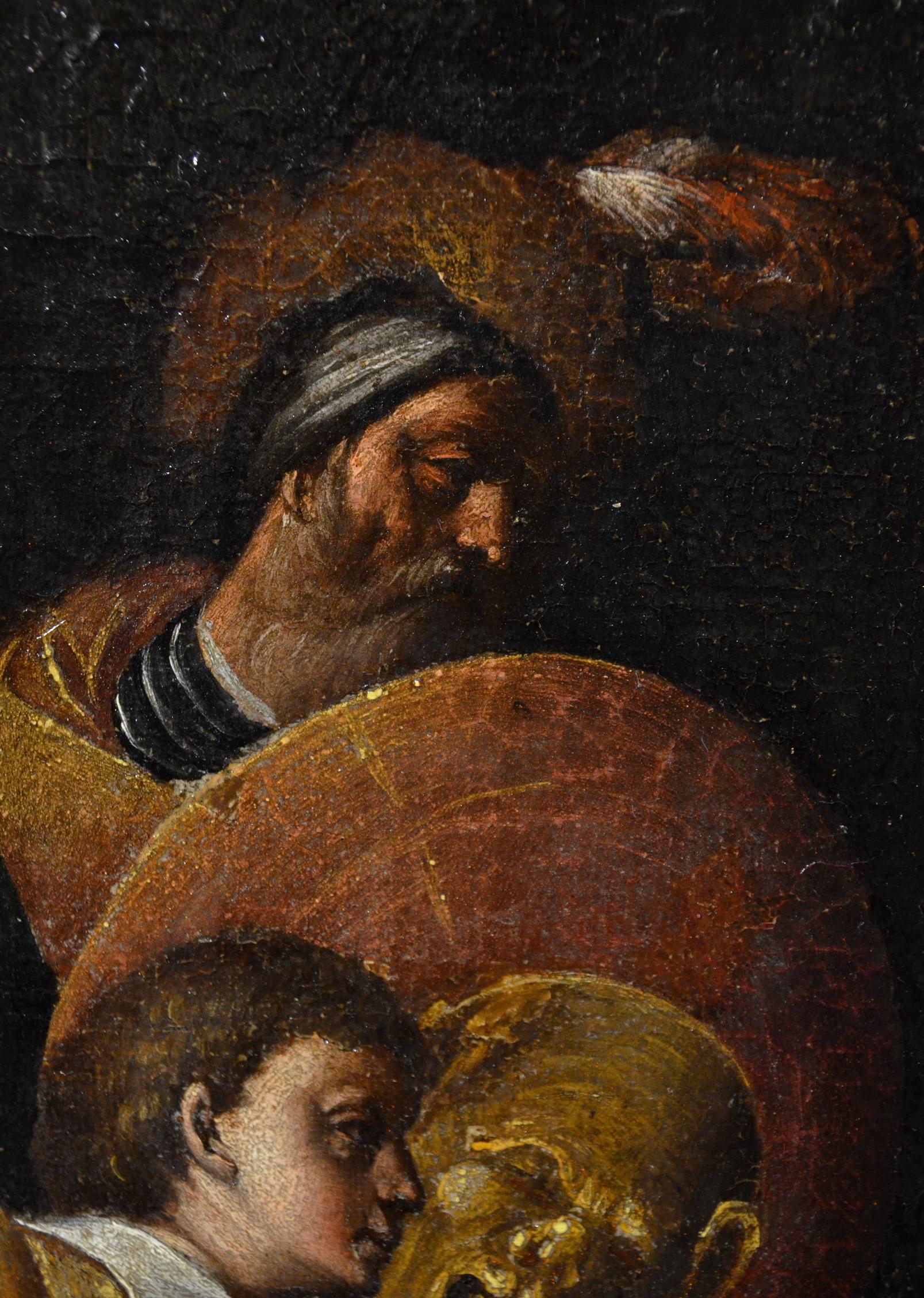 Saint John Baptist Morazzone Paint Oil on canvas Old master 17th Century Italy 8
