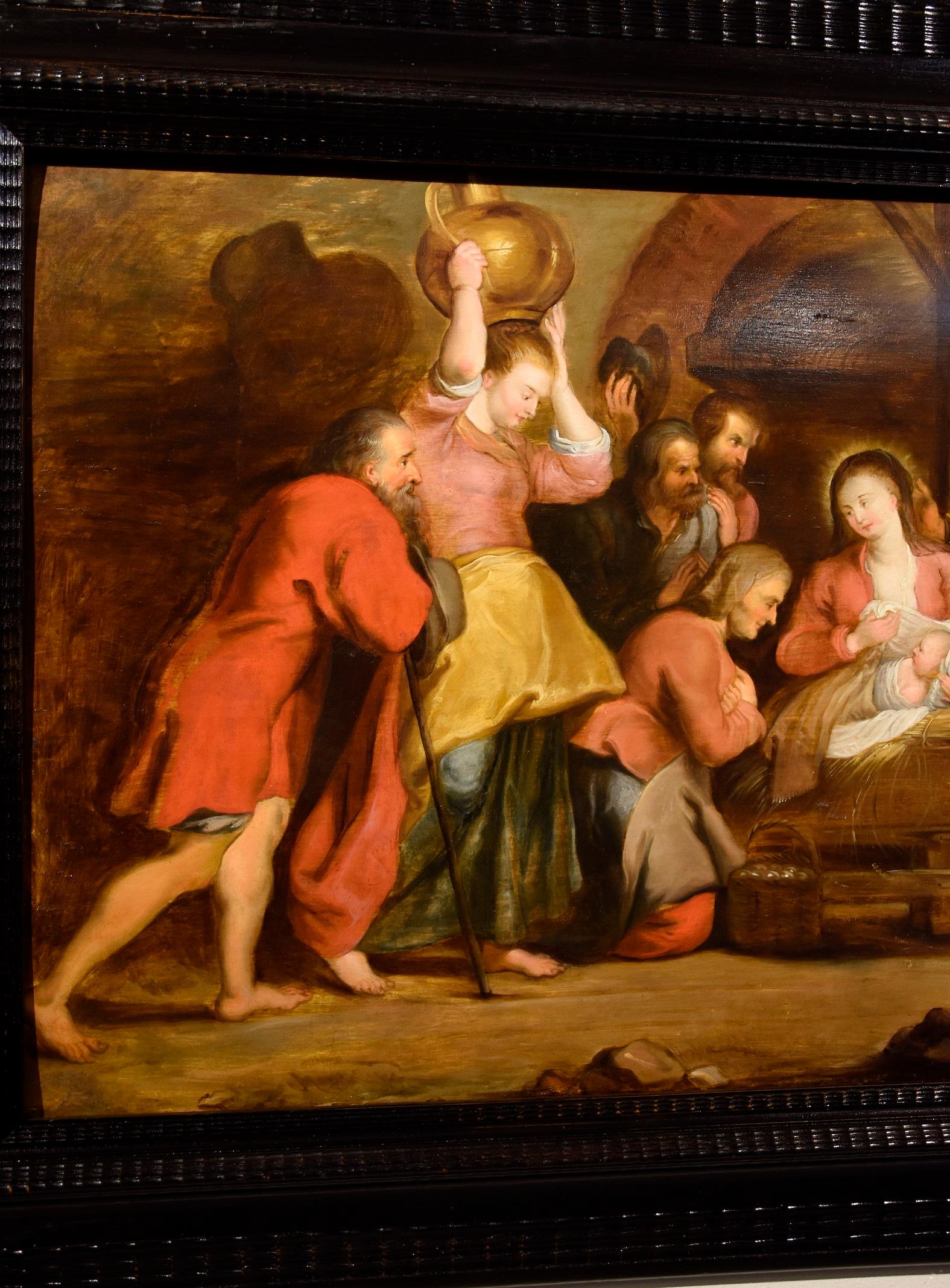 adoration of the shepherds painting