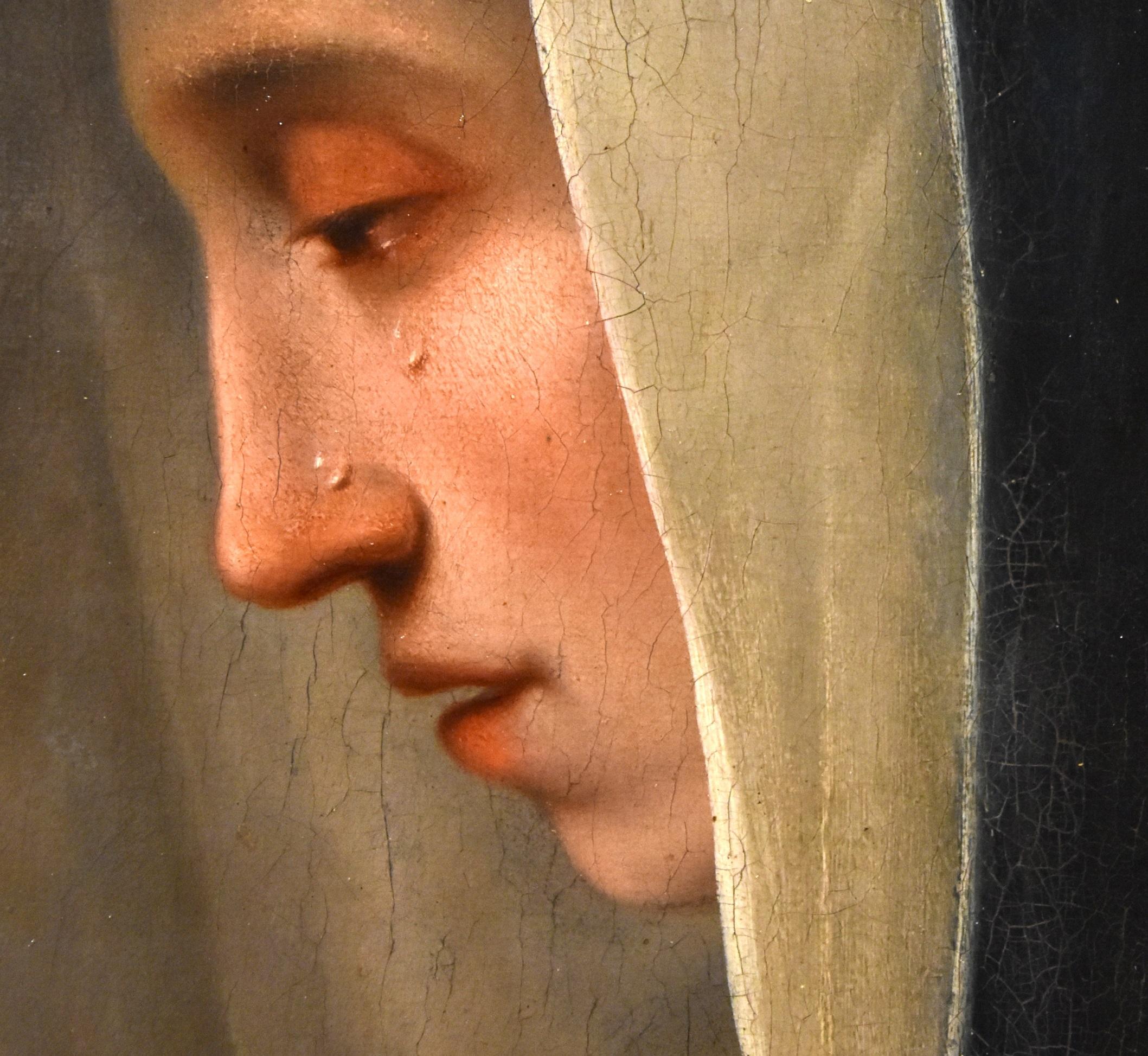 Madonna Paint Oil on canvas Old master 18th Century Italy Religious Raffaello 1