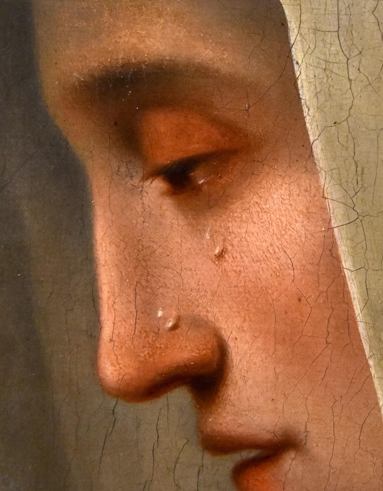Madonna Paint Oil on canvas Old master 18th Century Italy Religious Raffaello 2