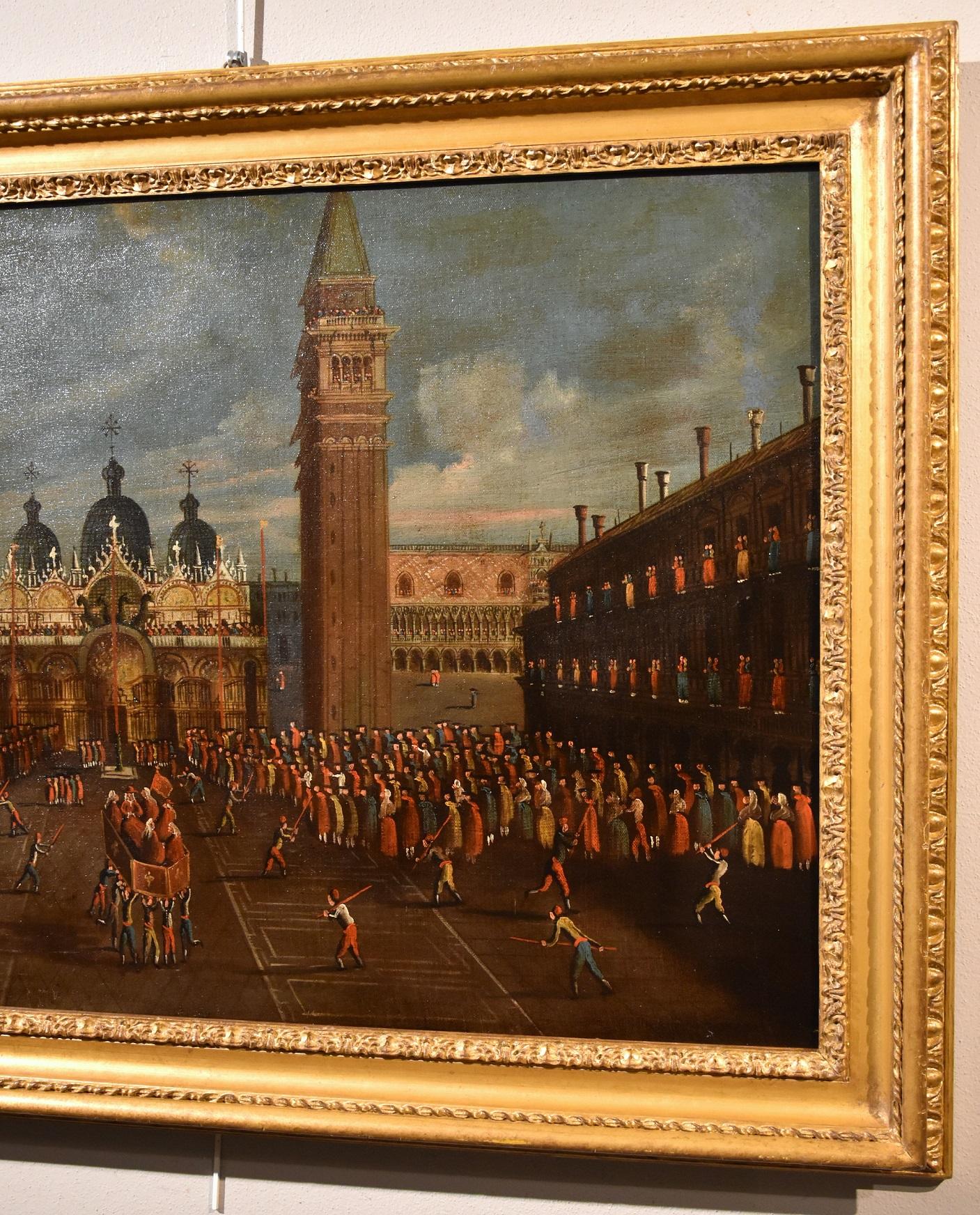 Venice Pain Oil on canvas Canaletto Old master 18/19th Century Landscape See  1