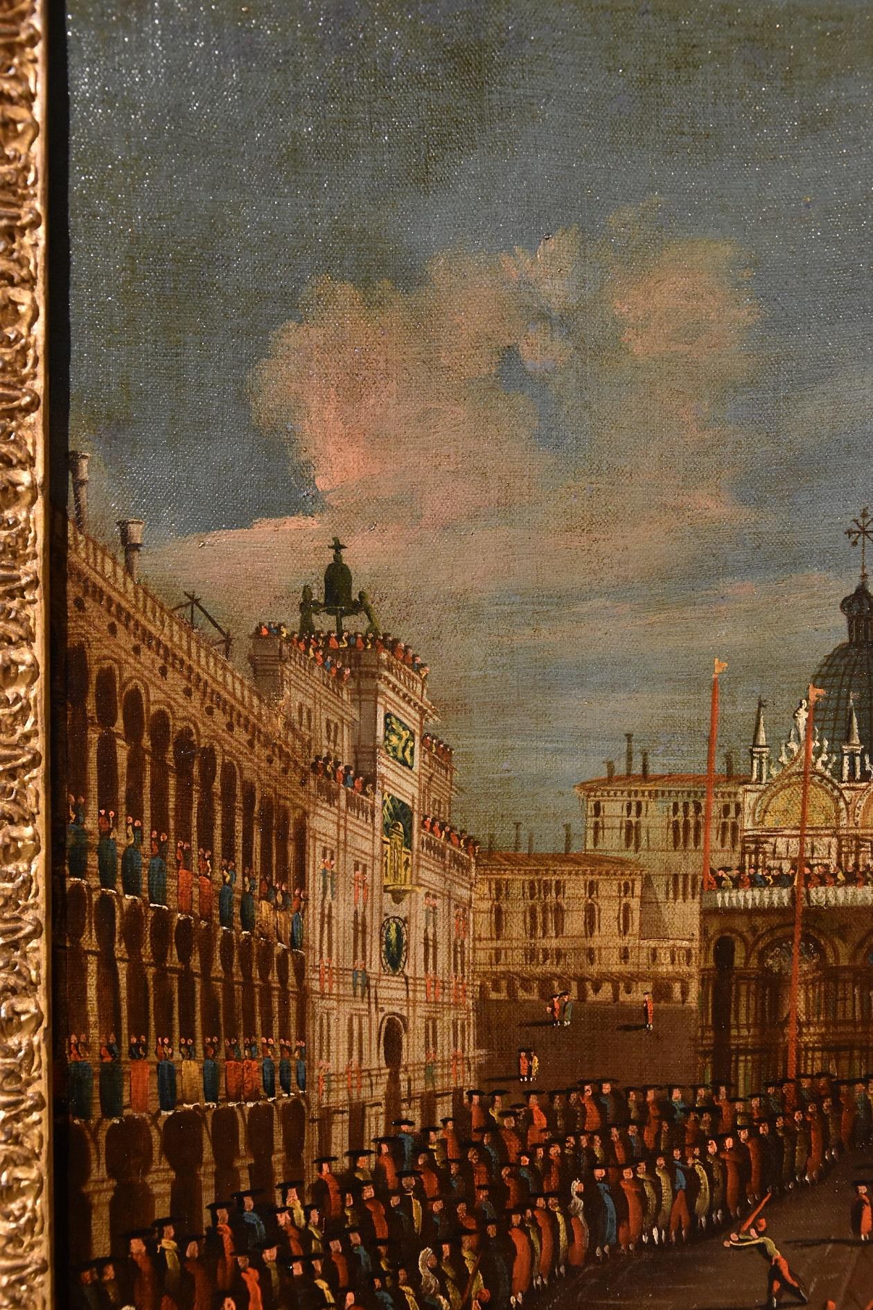 Venice Pain Oil on canvas Canaletto Old master 18/19th Century Landscape See  10