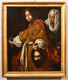 17th Century Tuscan Allori Judith Paint Oil on canvas Old master Religious Art