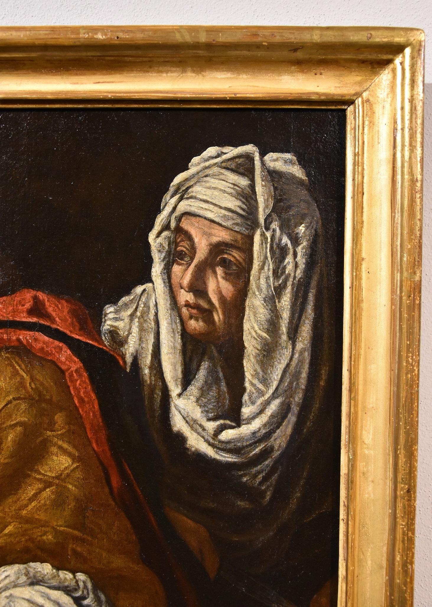 17th Century Tuscan Allori Judith Paint Oil on canvas Old master Religious Art 1