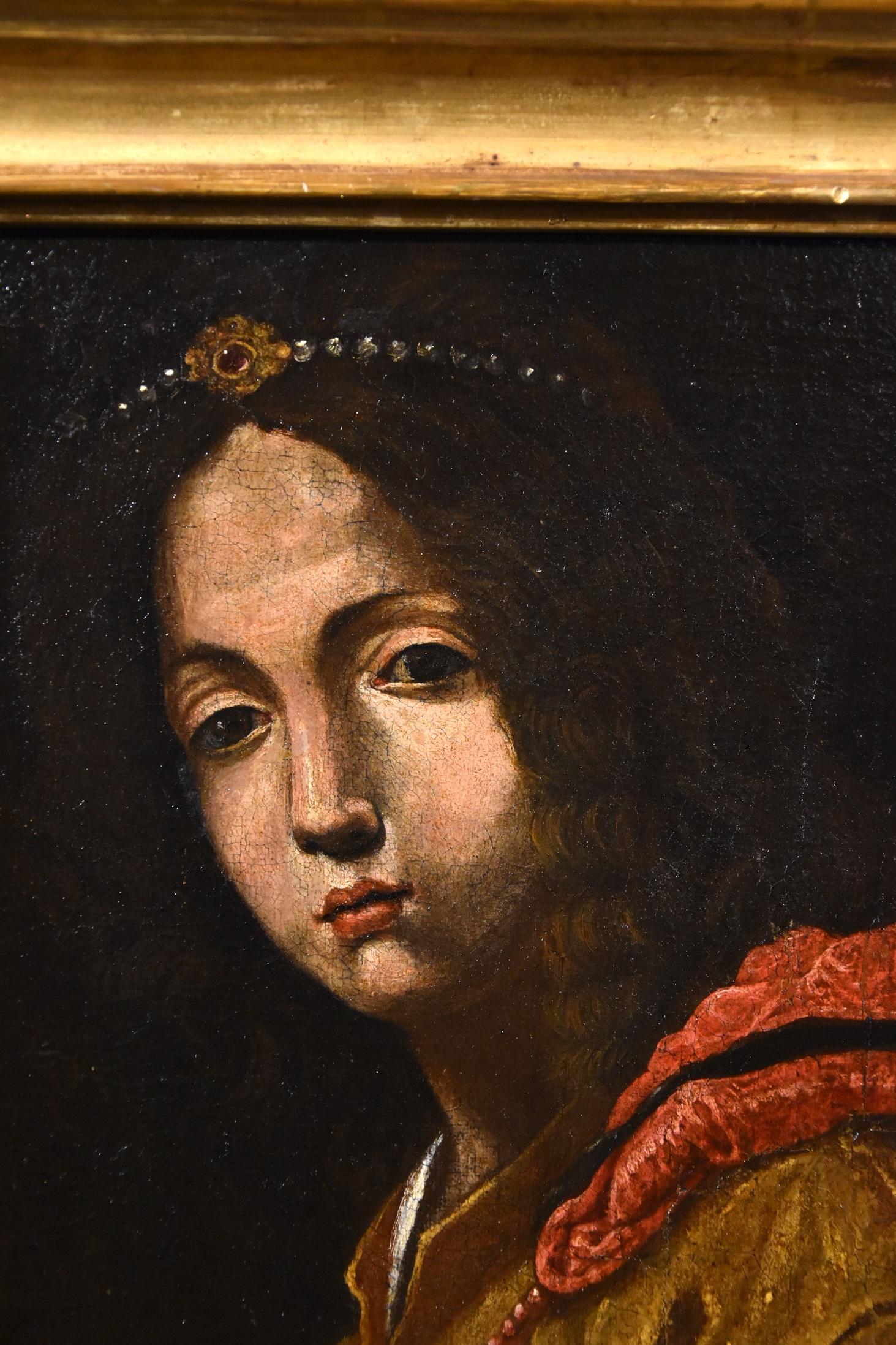 17th Century Tuscan Allori Judith Paint Oil on canvas Old master Religious Art 3