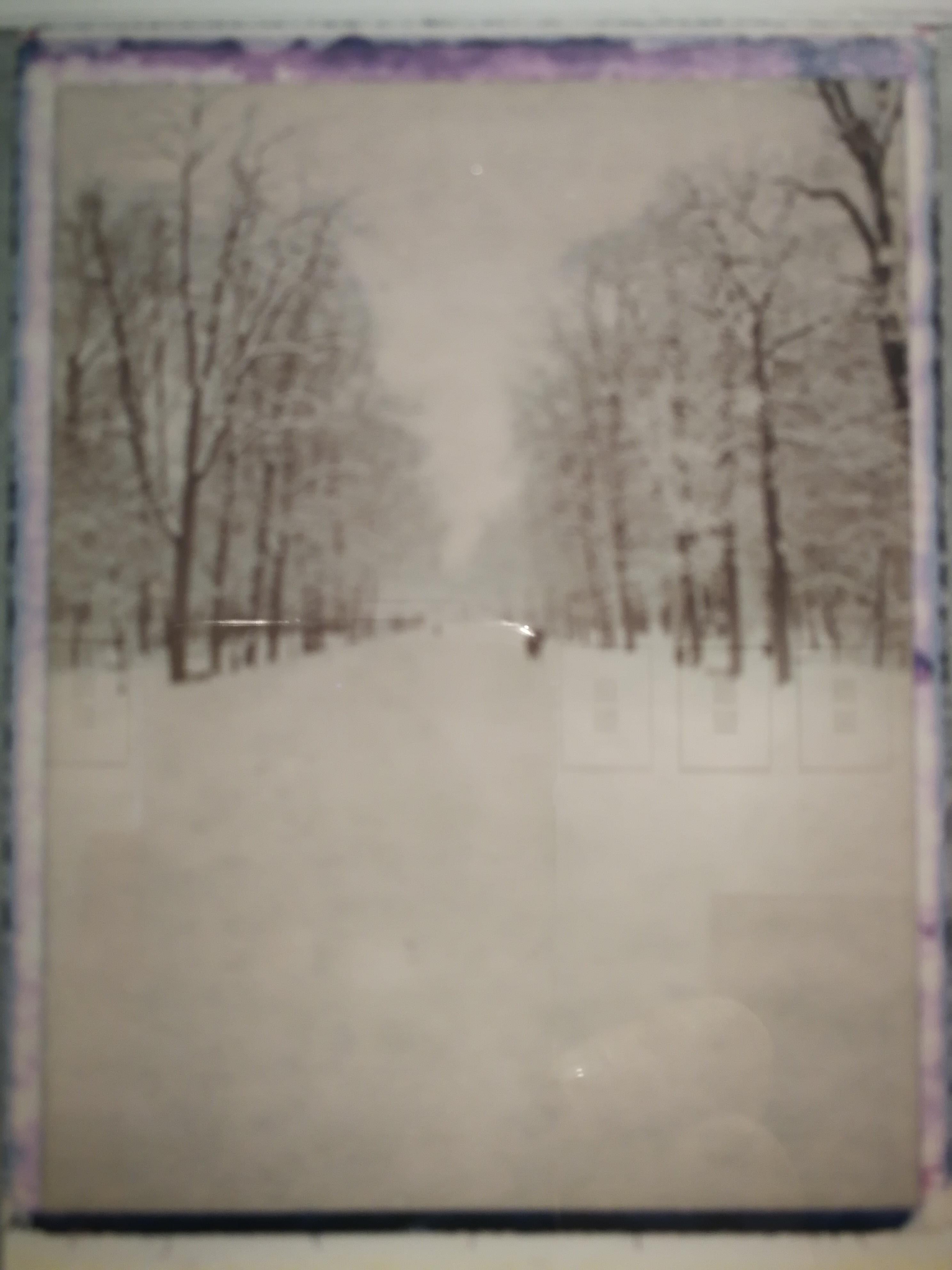 Parma , nevicata , 2012 - Gian Guido Zurli Polaroid Photography Landscape For Sale 2