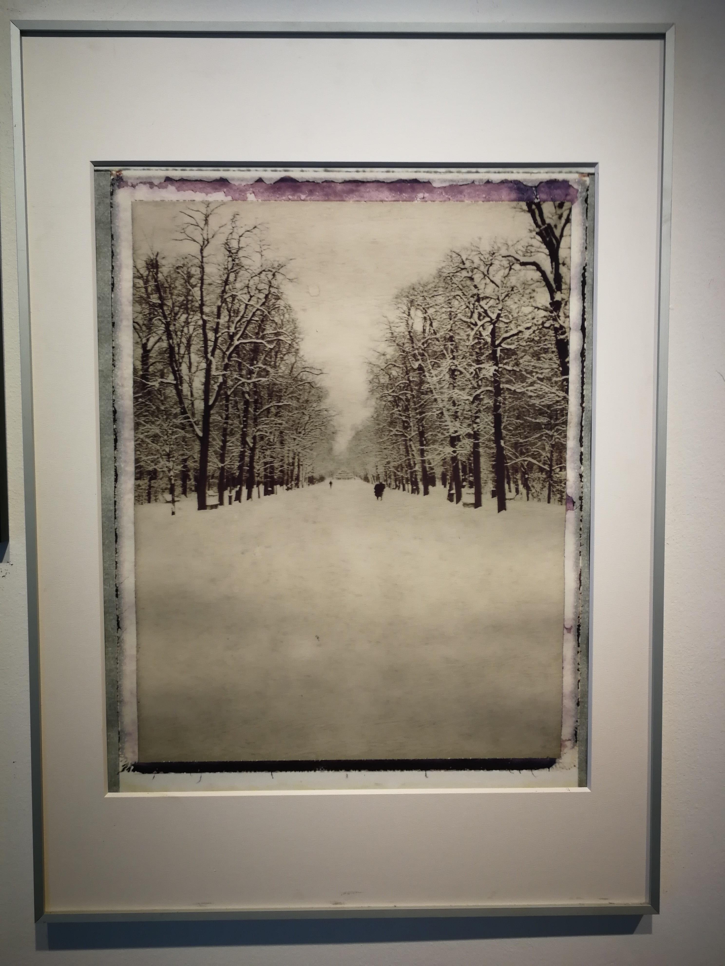 Parma , nevicata , 2012 - Gian Guido Zurli Polaroid Photography Landscape For Sale 6