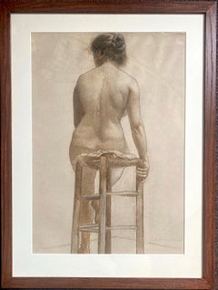 Nude Drawings and Watercolors