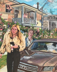 Gunner Dongieux "All Quiet on the Western Front" - Contemporary Collage Painting