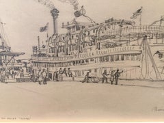 Riverboat "Capitol", New Orleans, 1938