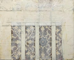 "Untitled (Nostalgia Series 2)" - Contemporary Multimedia Abstract Painting
