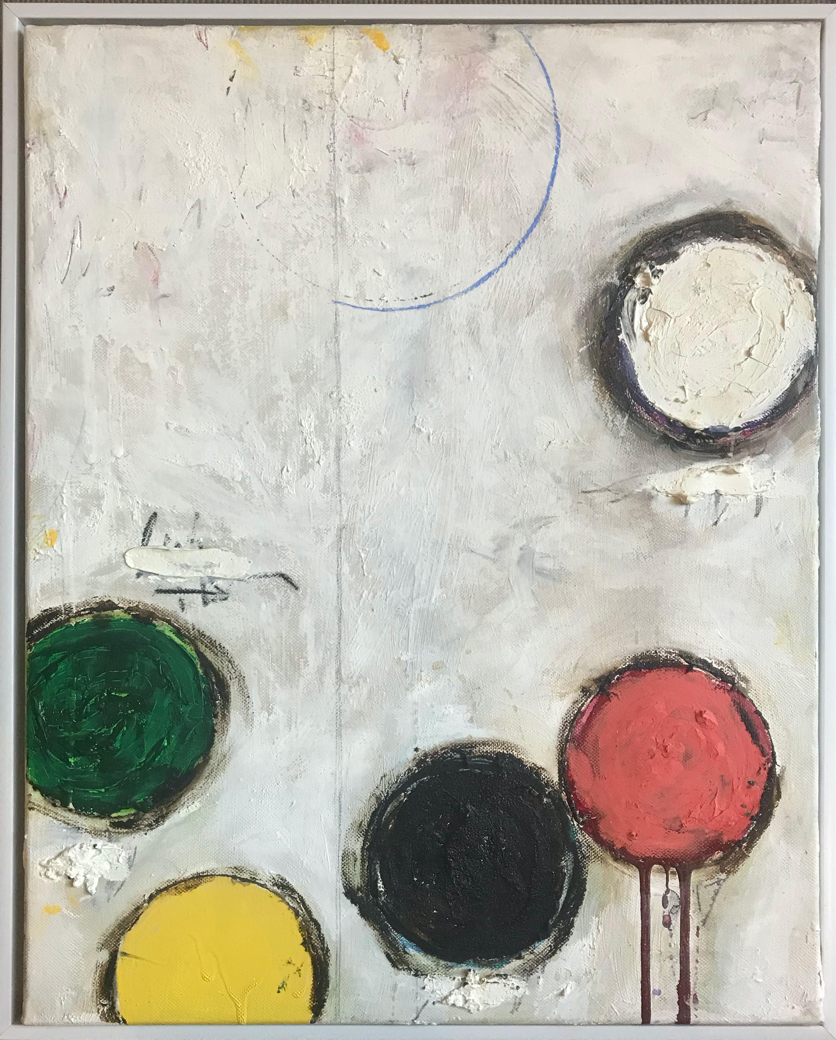 Primary Forms #13 - Painting by G. Campbell Lyman