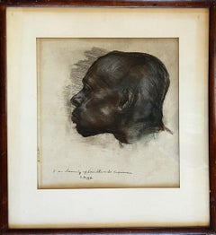 Head of a Man (Artist in Met, Whitney, Uffizi, Art Inst. of Chicago, etc.)