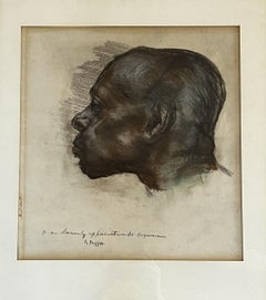 Head of a Man (Artist in Met, Whitney, Uffizi, Art Inst. of Chicago, etc.)