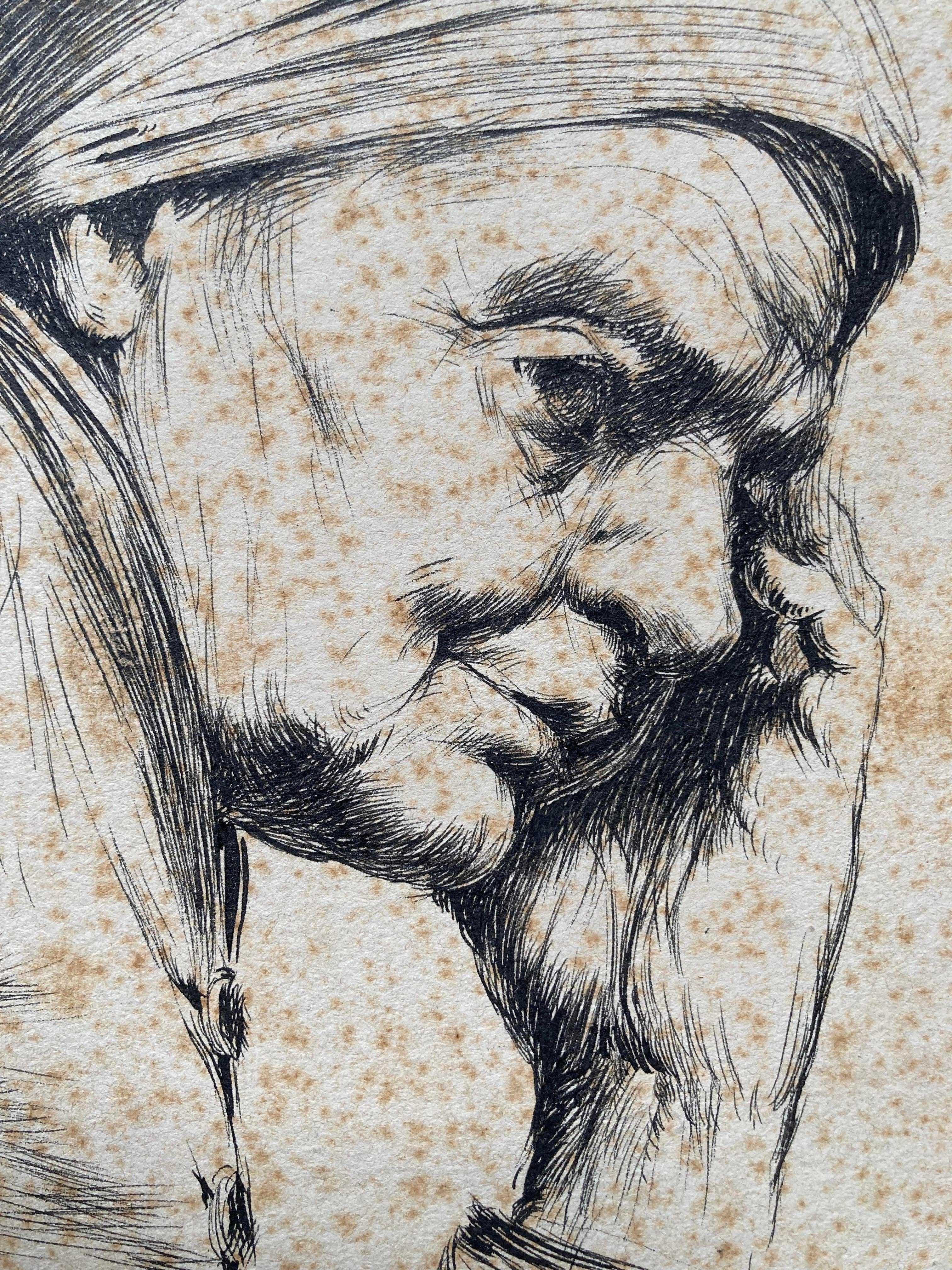 Femme au turban (par le chef de file de la 