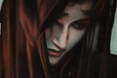 Woman in Veil (Very Large) ex. Arthur Roger Gallery, New Orleans