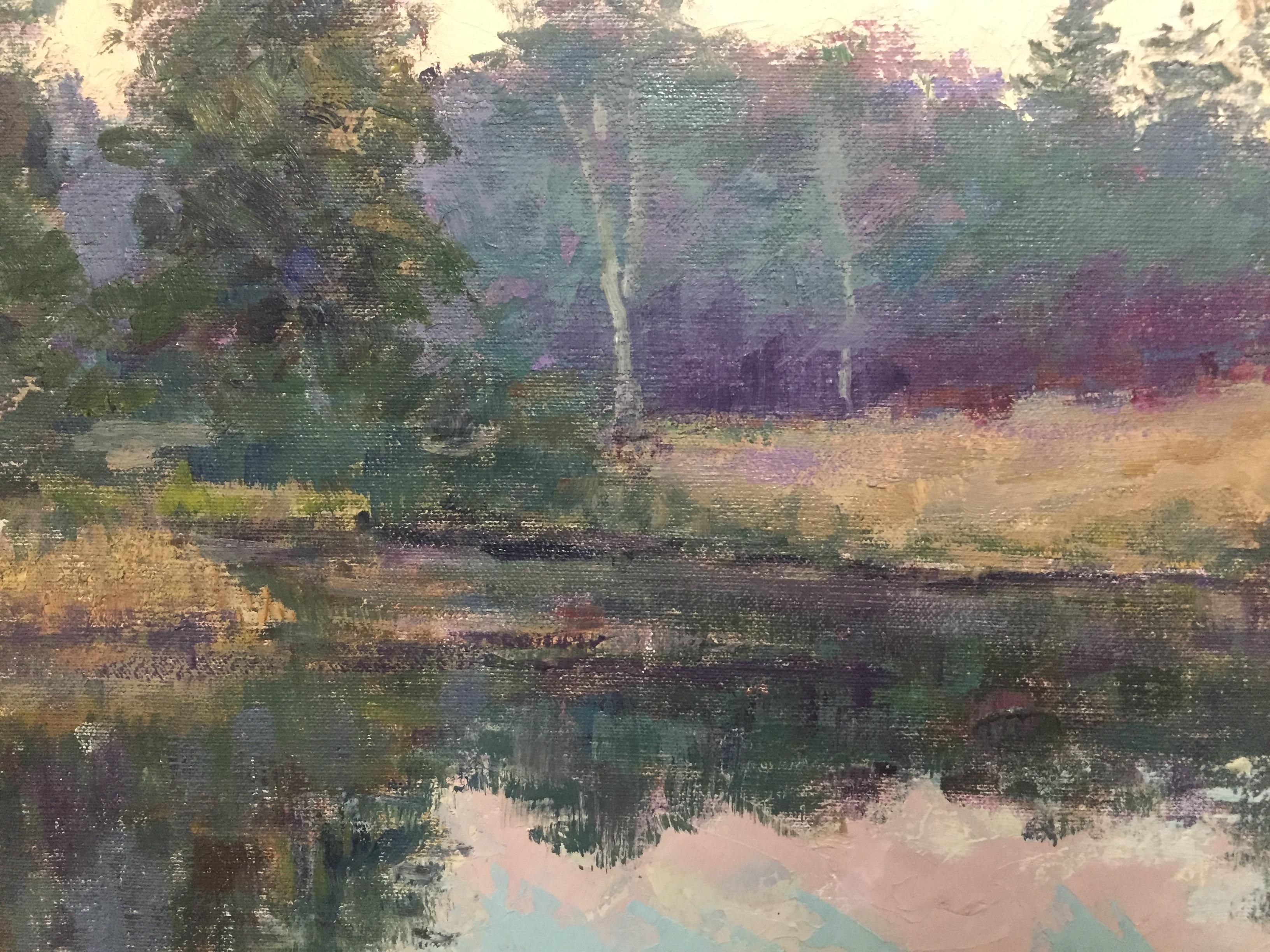 Sommer See – Painting von Frederick J. Wilder