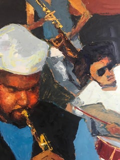 "Jazz Players" by New Orleans Icon James Michalopoulos