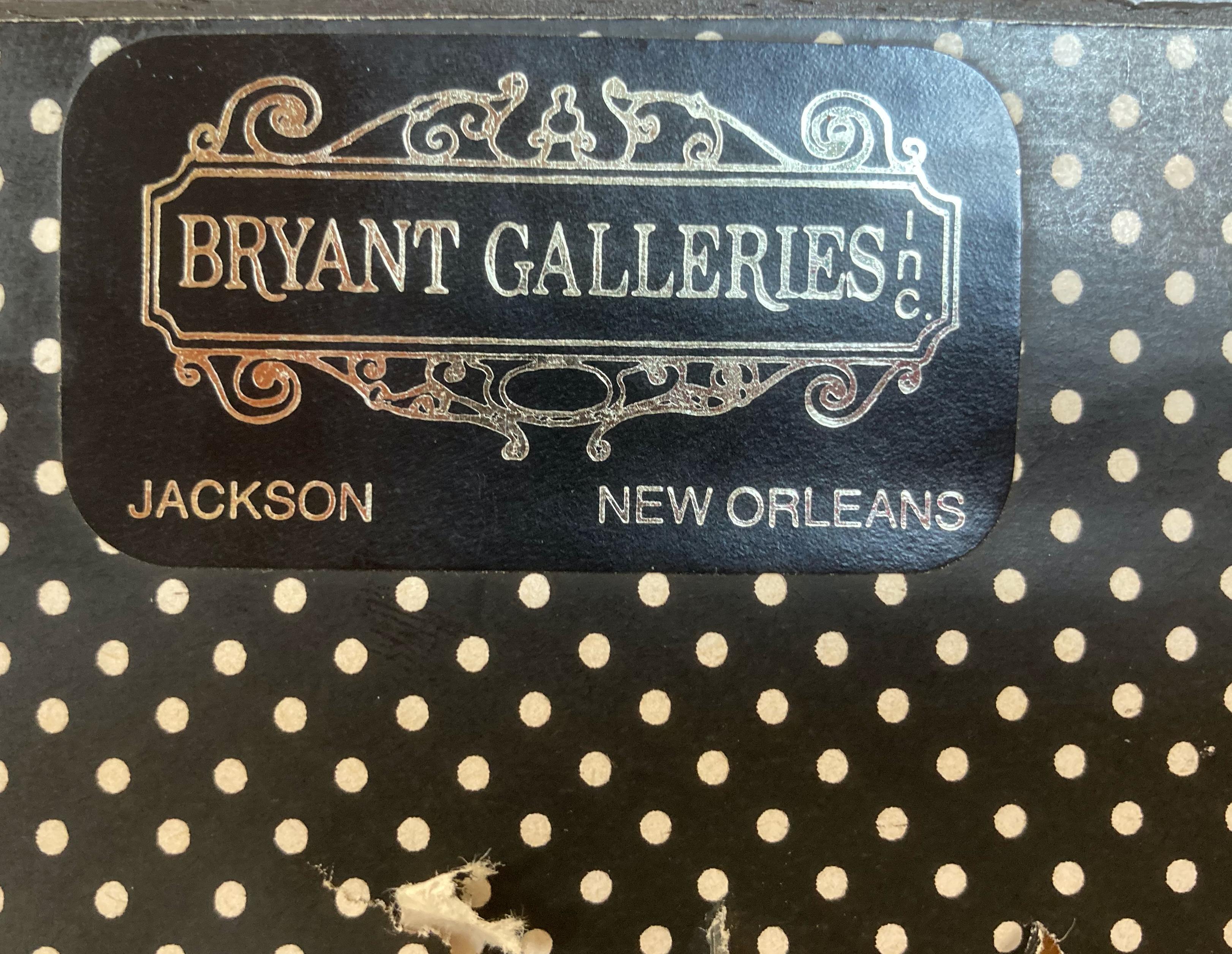 Outre la présence de ses œuvres dans des musées et des collections d'entreprises, l'artiste de l'Alabama Donny Finley a exposé pendant des années dans les prestigieuses Bryant Galleries de Royal Street, à la Nouvelle-Orléans (et aussi à Jackson,