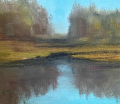 "River Back Creek, Scituate, Massachusetts" Contemporary Impressionist Landscape