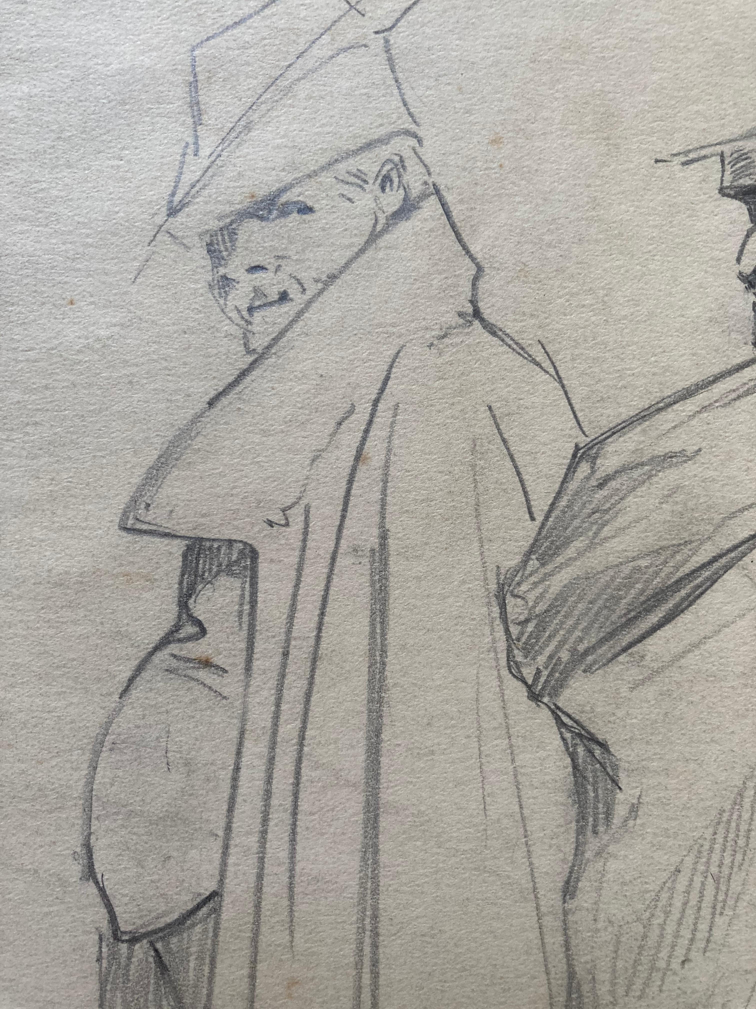 Many of you clicking on this drawing are probably doing so because you know of Ellsworth Woodward, who with his brother William Woodward around the turn of the 20th century sparked an arts renaissance in the South, the arts and culture in general