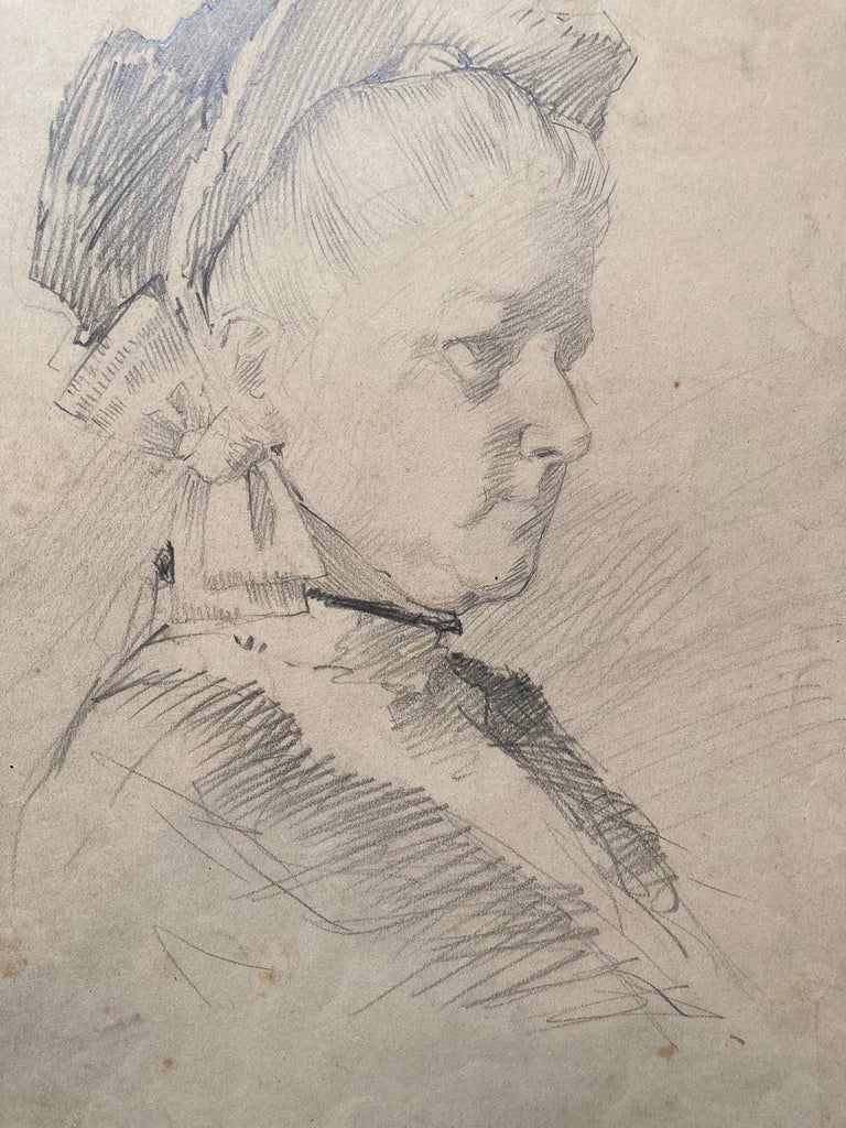 Ellsworth Woodward Figurative Art - Portrait of a Woman (by leader of "Southern Art Renaissance")
