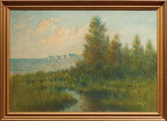 Rare Drysdale, "Camps on Lake Pontchartrain" (Framed Impressionist Landscape)